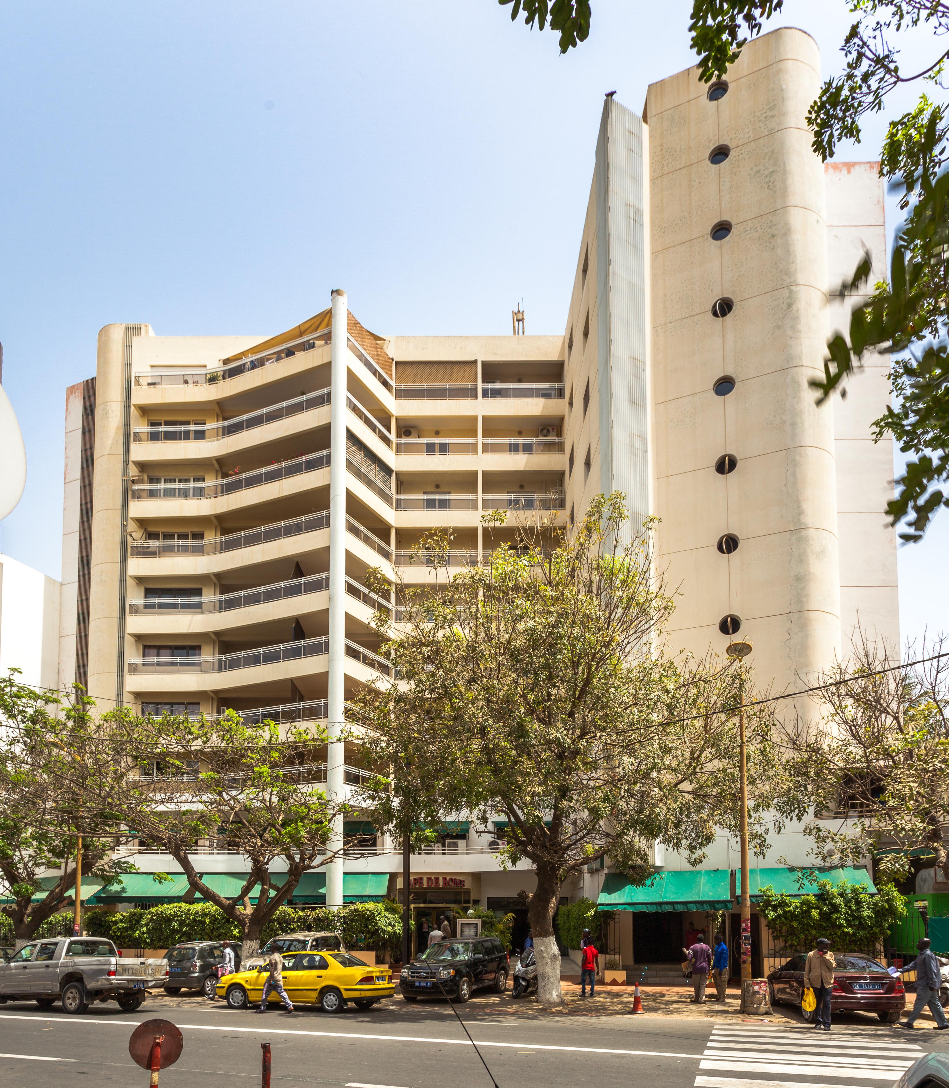 Hotel Cafe De Rome Dakar Exteriér fotografie